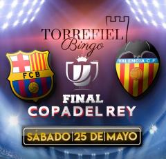 Vive la Final de la Copa del Rey en Bingo Torrefiel 
