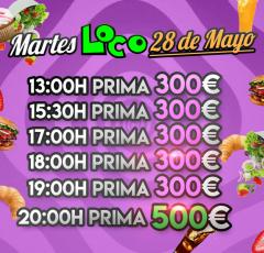 El martes loco de mayo en Bingo Torrefiel