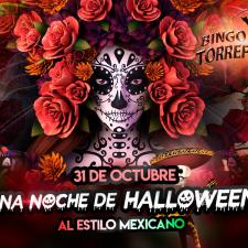 Bingo Torrefiel Valencia - Noche de Halloween al estilo Mexicano