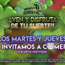 Bingo torrefiel - Promociones enero - Juan Navajas Contreras