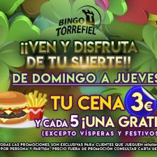 Bingo torrefiel - Promociones enero - Juan Navajas Contreras