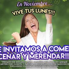 Promociones lunes de noviembre bingo Torrefiel - Juan Navajas Contreras