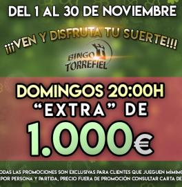 Premios en Bingo Torrefiel en noviembre - Juan Navajas Contreras