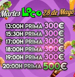 El martes loco de mayo en Bingo Torrefiel