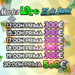 Nos volvemos locos el último martes de cada mes en bingo Torrefiel Nos volvemos locos el último martes de cada mes en bingo Torrefiel