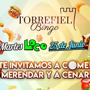 Nos volvemos locos el último martes de cada mes en bingo Torrefiel Nos volvemos locos el último martes de cada mes en bingo Torrefiel